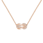 Collier Chance Infinie, moyen modèle, semi-pavé
