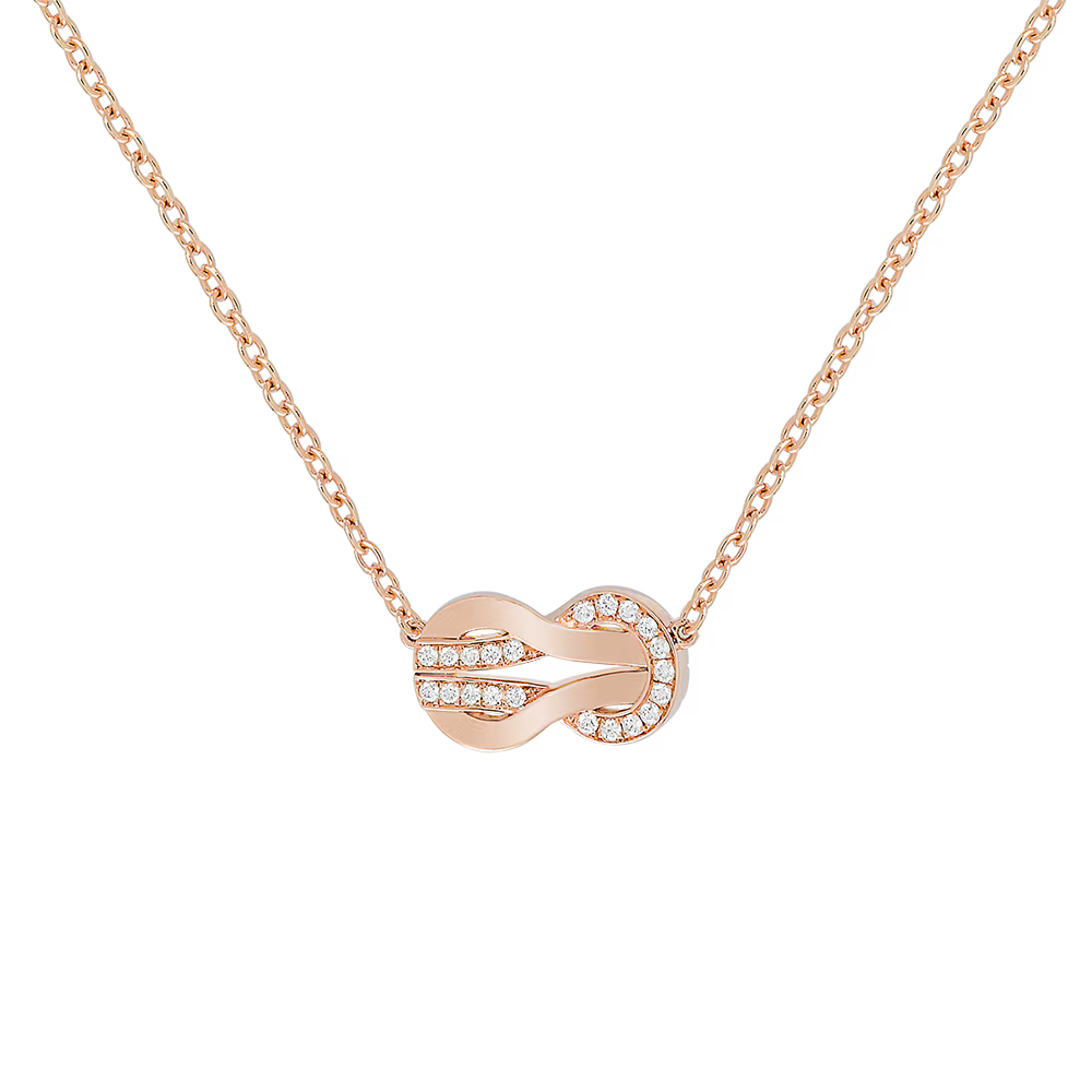 Collier Chance Infinie, moyen modèle, semi-pavé