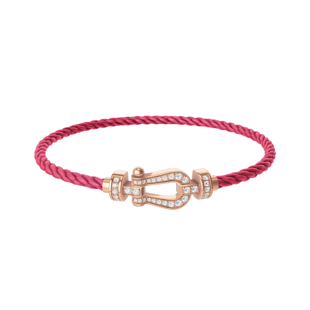 Bracelet Force 10, moyen modèle, pavé