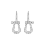 Boucles d'oreilles Force 10, pavées