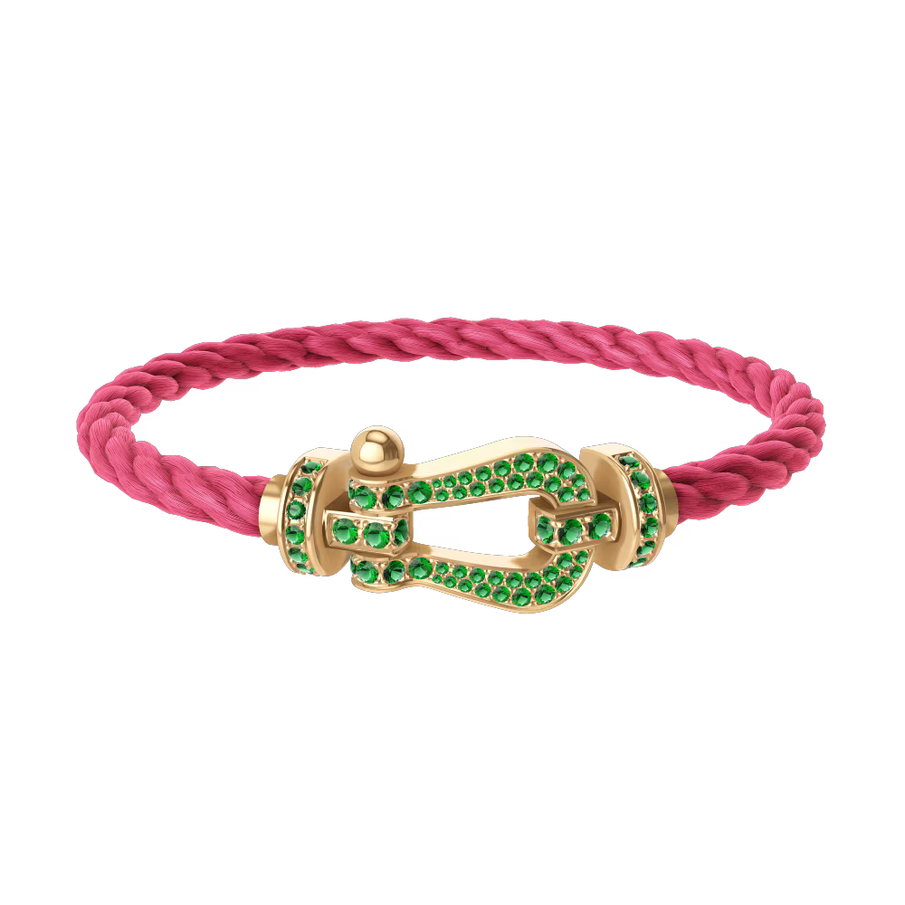 Bracelet Force 10, grand modèle, pavé