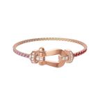 Bracelet Force 10, grand modèle, semi-pavé