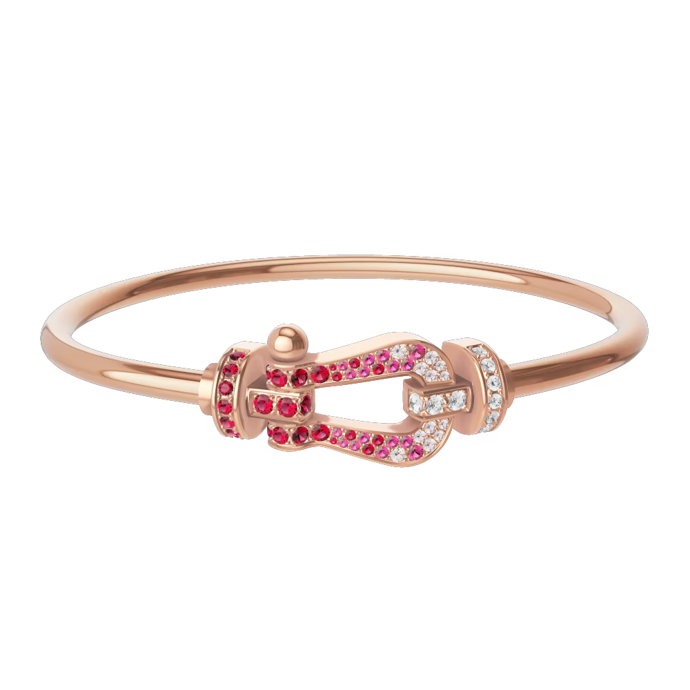 Bracelet Force 10, grand modèle, pavé