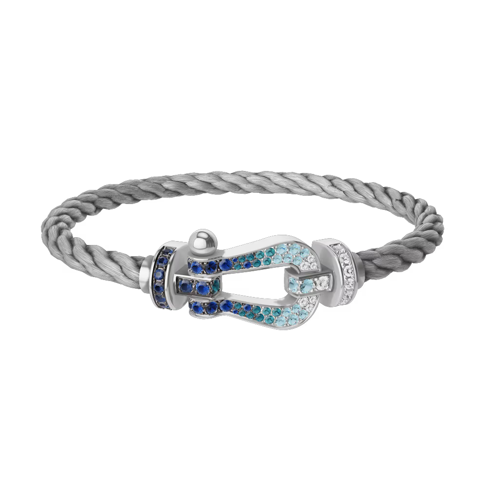 Bracelet Force 10, grand modèle, pavé