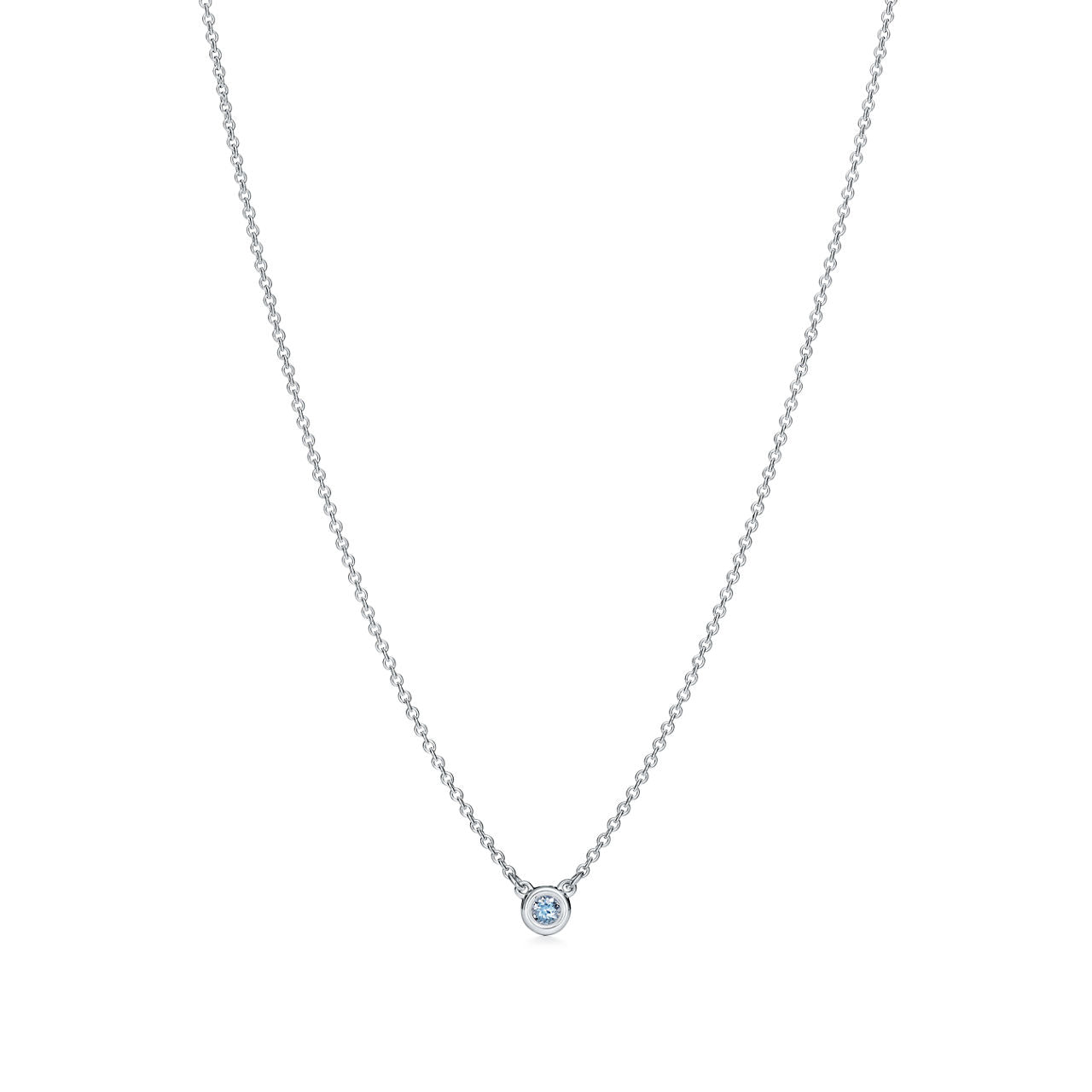 Pendentif Aigue-marine Color by the Yard en argent 925 millièmes