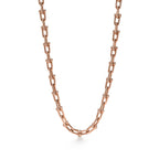Collier à maillons. Medium en or rose