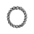 Bracelet à maillons taille Medium en argent 925 millièmes noirci
