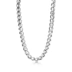 Collier à maillons taille Large en argent 925 millièmes ultra poli