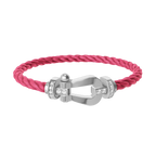 Bracelet Force 10, grand modèle, semi-pavé