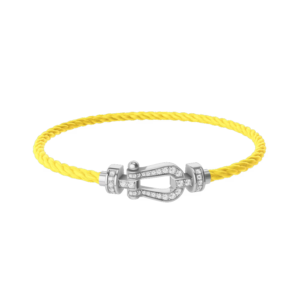Bracelet Force 10, moyen modèle, pavé