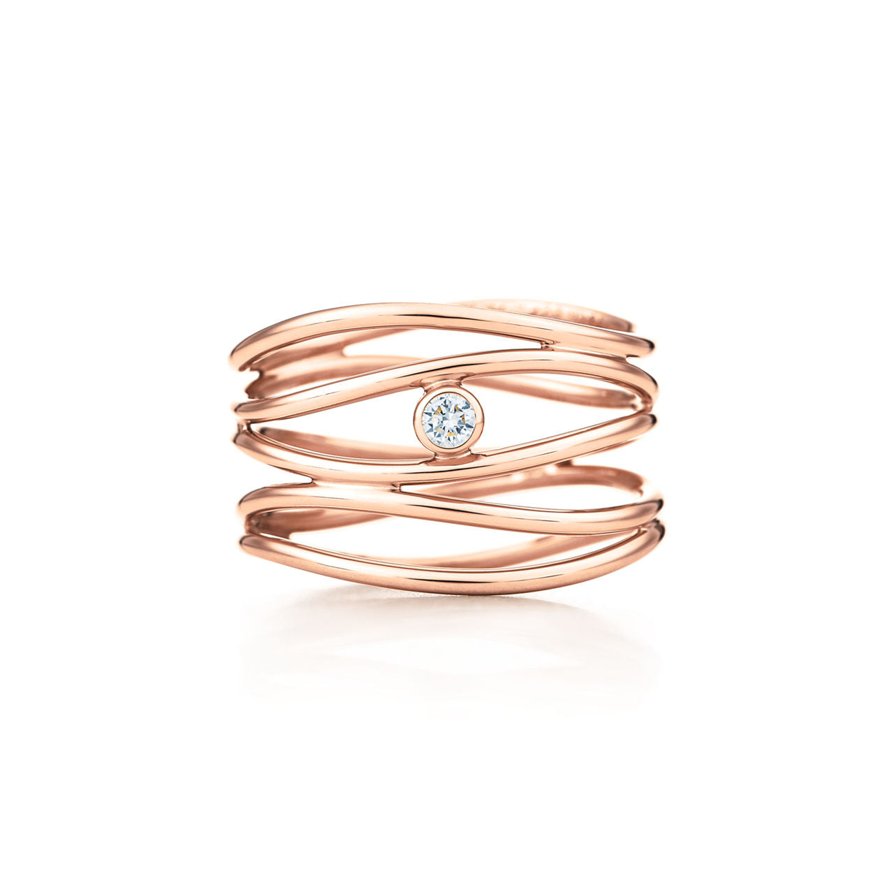 Elsa Peretti® Bague en diamants Wave