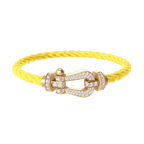 Bracelet Force 10, grand modèle, pavé
