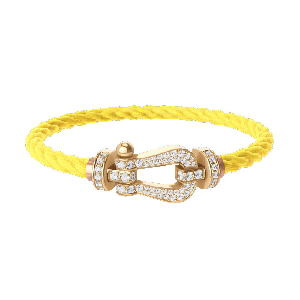 Bracelet Force 10, grand modèle, pavé