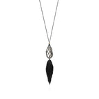 Collier Bean avec cristal de roche