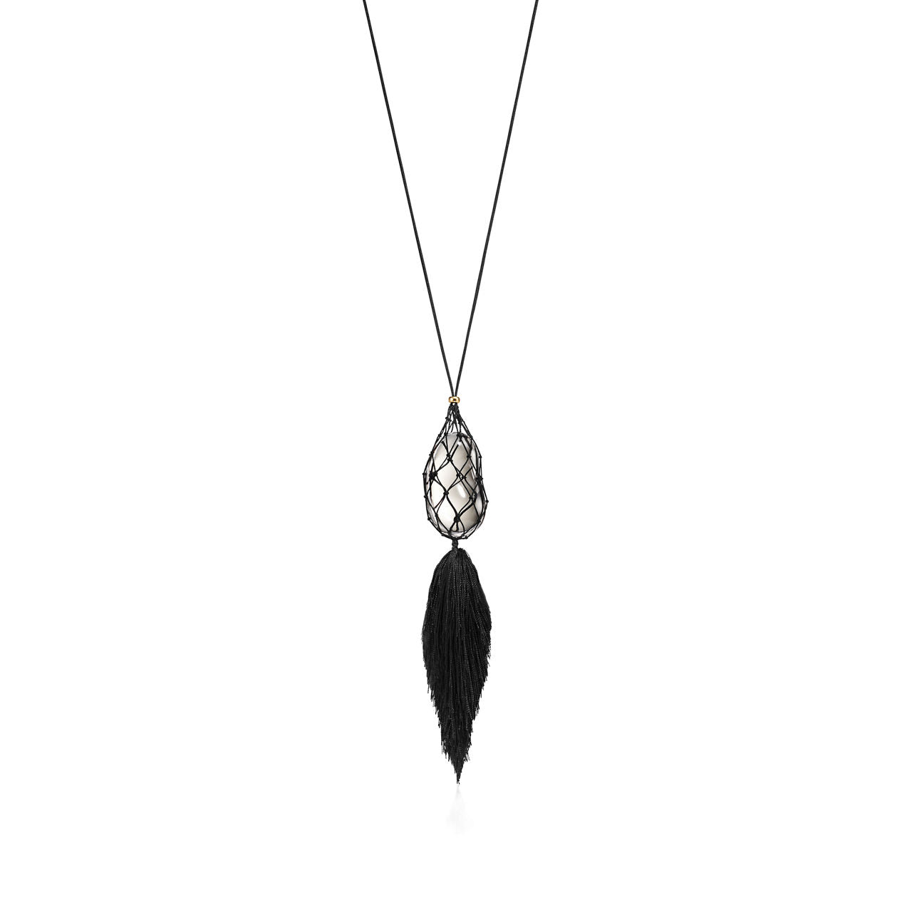 Collier Bean avec cristal de roche