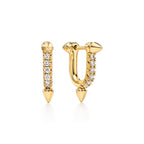 Boucles d’oreilles en or et diamants, Small