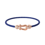 Bracelet Force 10, moyen modèle, semi-pavé
