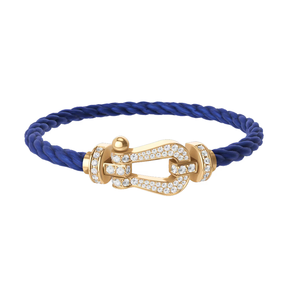 Bracelet Force 10, grand modèle, pavé