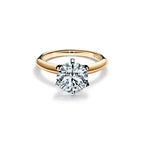Tiffany® Setting Bague de fiançailles en or jaune 18 carats
