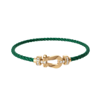 Bracelet Force 10, moyen modèle, semi-pavé