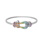 Bracelet Force 10, grand modèle, pavé