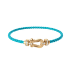 Bracelet Force 10, moyen modèle, semi-pavé
