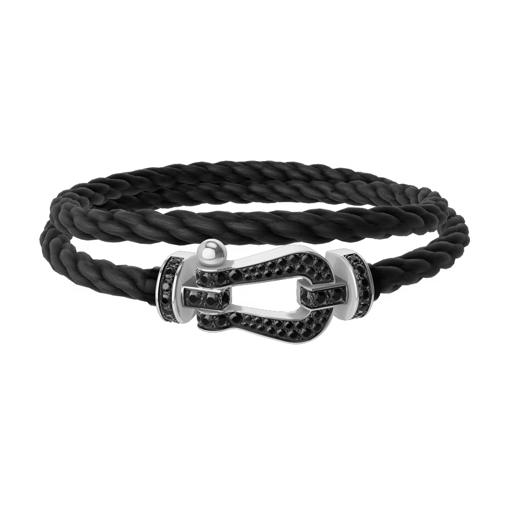 Bracelet Force 10, grand modèle, pavé