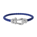 Bracelet Force 10, grand modèle, semi-pavé