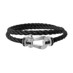 Bracelet Force 10, grand modèle, semi-pavé