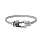 Bracelet Force 10, grand modèle, pavé