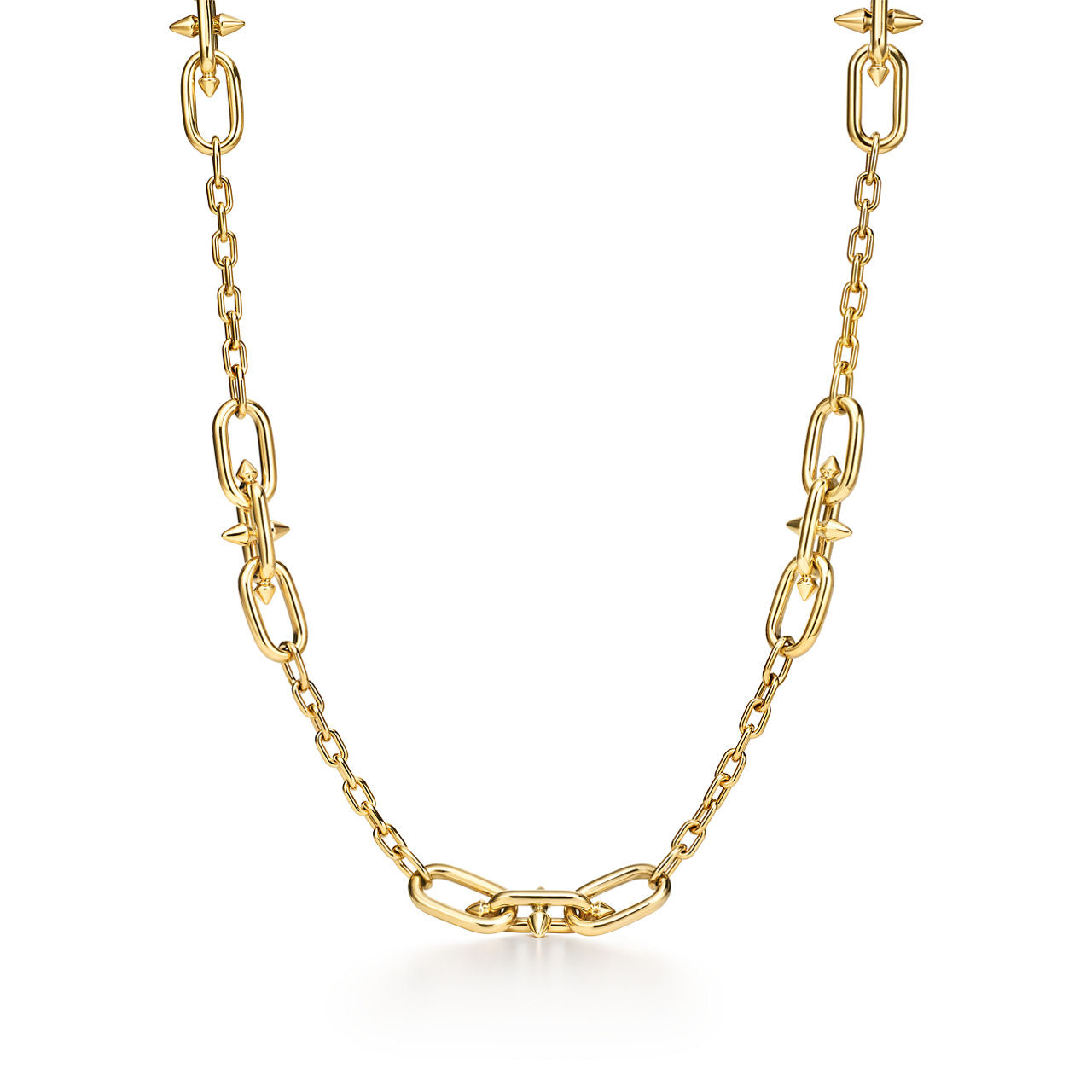 Collier parsemé de maillons Medium en or 18 carats