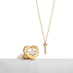 Return to Tiffany™ Bague Cœur plein en or jaune 18 carats et diamants