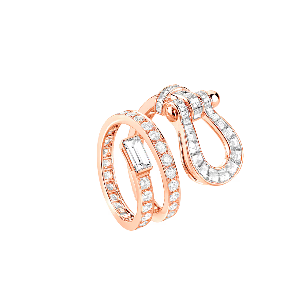 Bague Force 10, diamants baguette