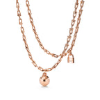 Collier Wrap en or rose 18 carats, Small