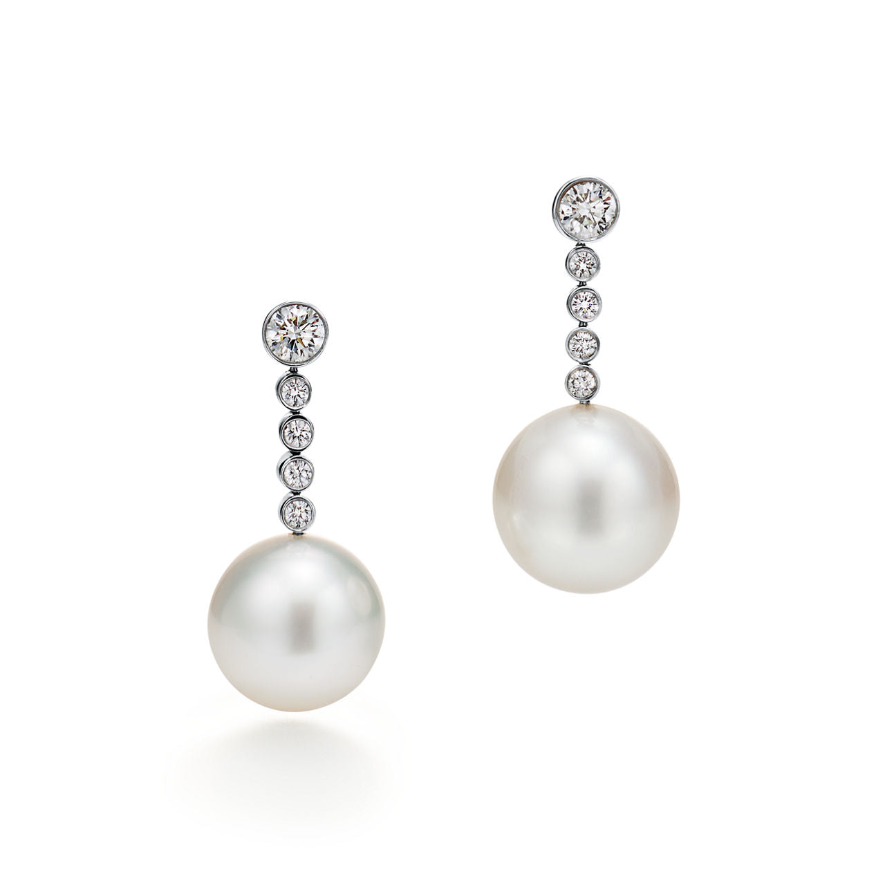 Boucles d’oreilles en perles des mers du Sud