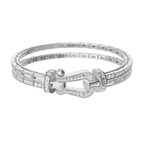 Bracelet Force 10, grand modèle, pavé
