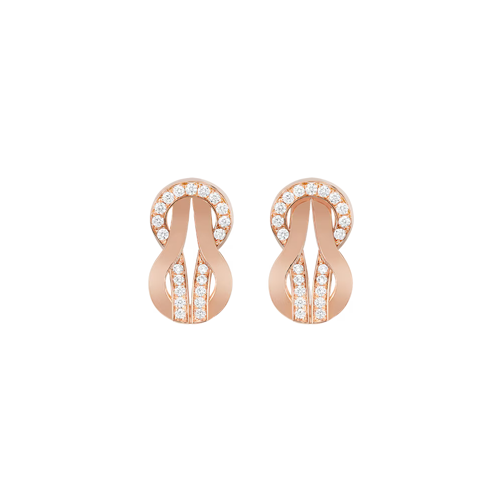 Puces d'oreilles Chance Infinie, semi-pavées