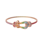 Bracelet Force 10, grand modèle, pavé