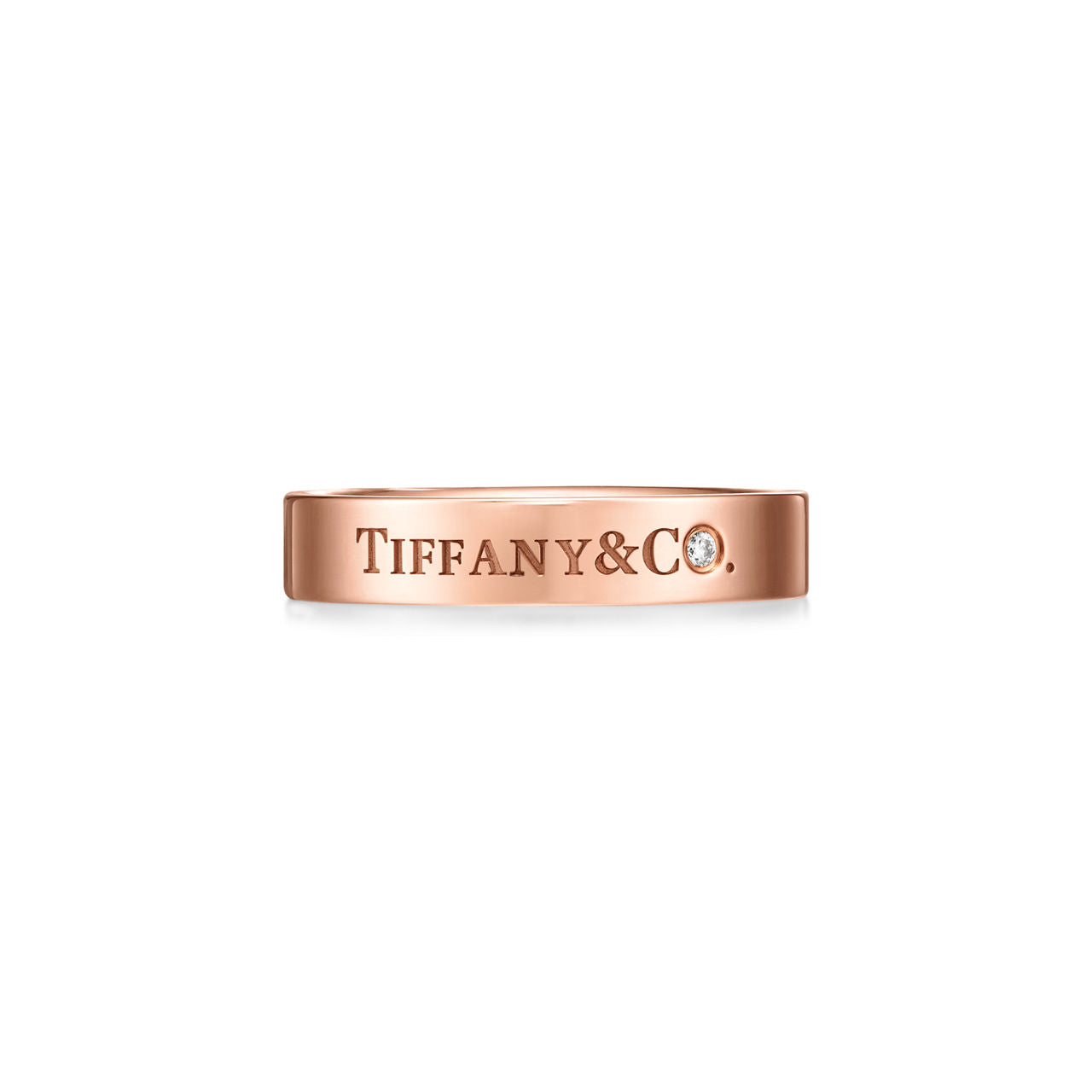 T&CO.® Alliance en or rose et diamant