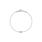 Bracelet Aigue-marine Color by the Yard en argent 925 millièmes