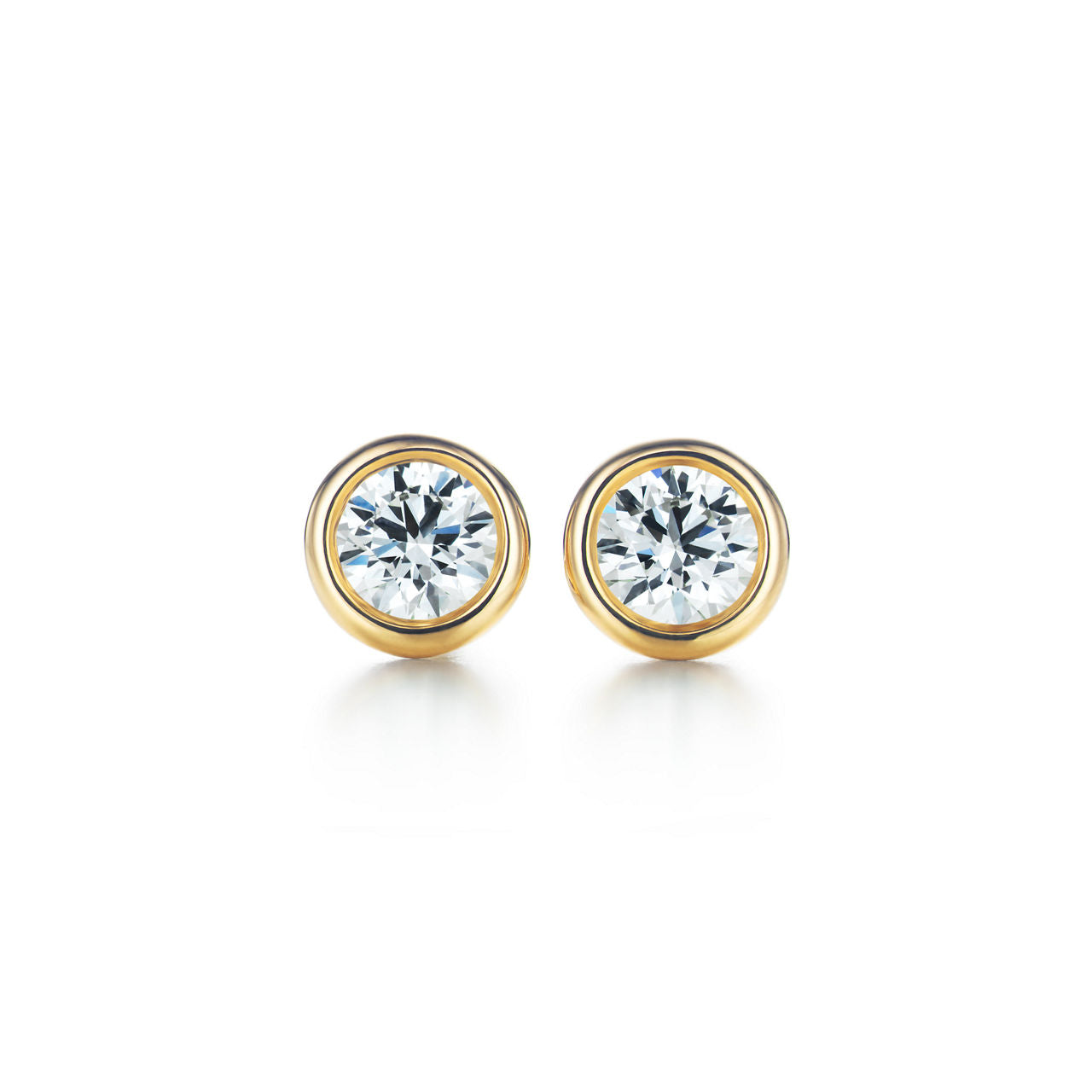 Boucles d’oreilles Diamonds by the Yard® en or jaune 18 carats