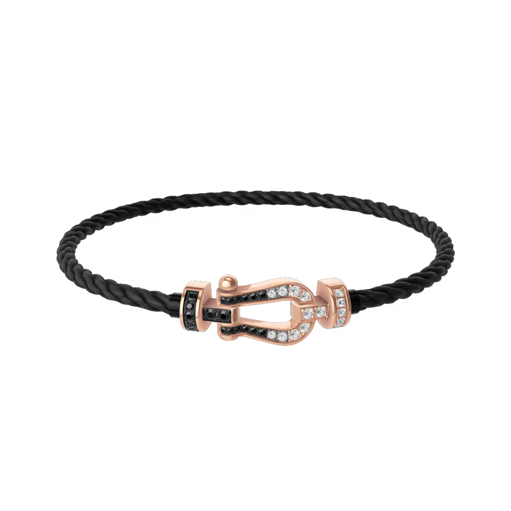 Bracelet Force 10, moyen modèle, pavé