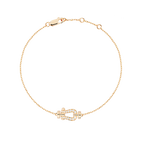 Bracelet Force 10, chaîne, petit modèle, pavé