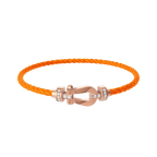 Bracelet Force 10, moyen modèle, semi-pavé