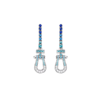 Boucles d'oreilles Force 10, pavées