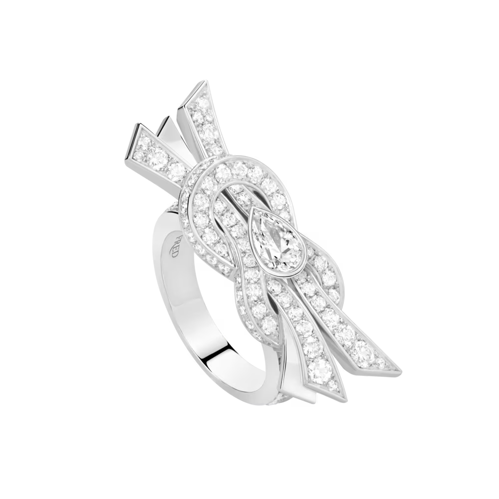 Bague Chance Infinie, pavée