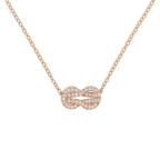 Collier Chance Infinie, moyen modèle, pavé