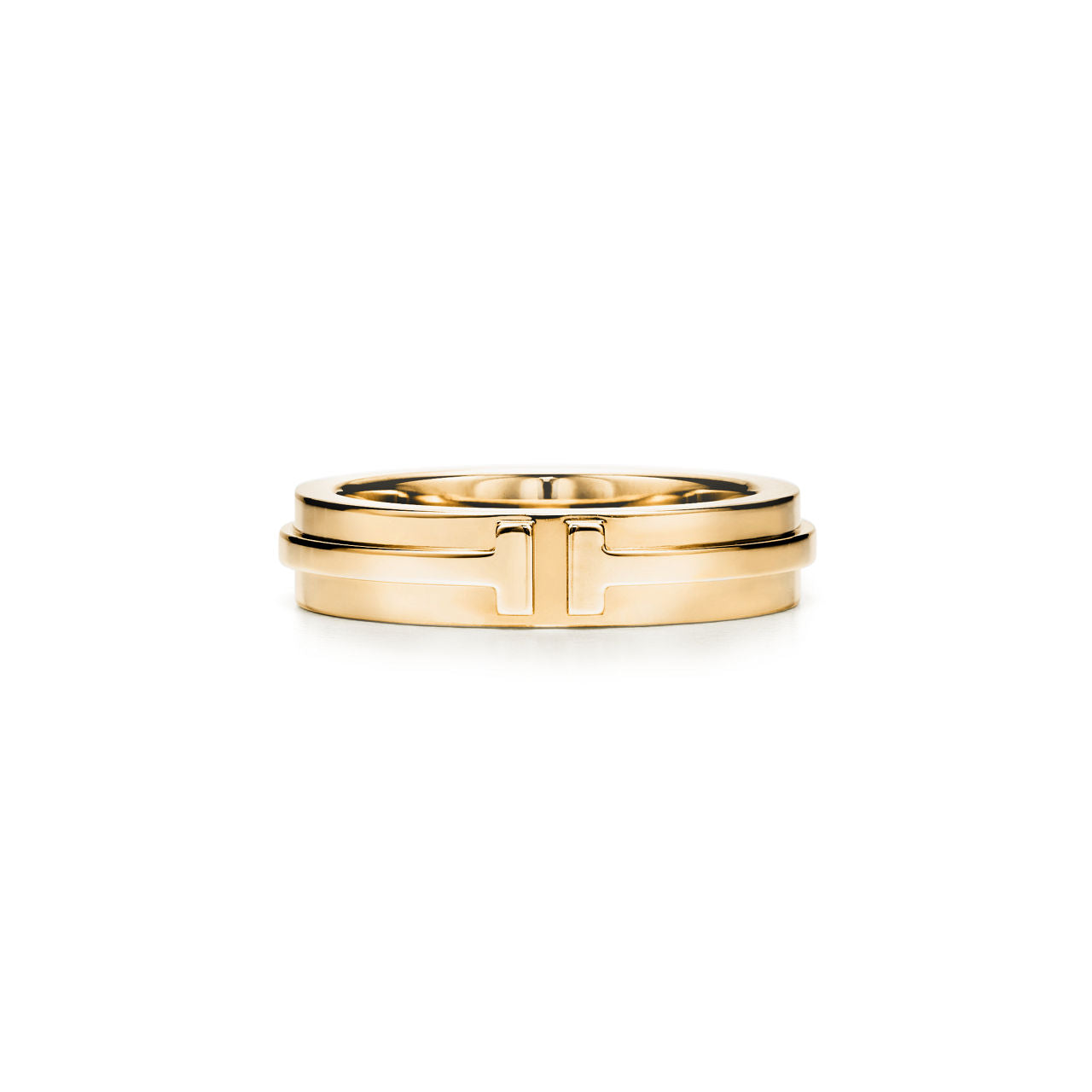 Tiffany T Bague étroite en or jaune 18 carats