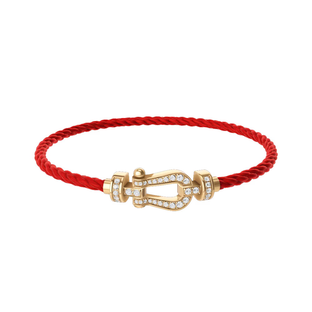 Bracelet Force 10, moyen modèle, pavé