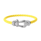 Bracelet Force 10, grand modèle, semi-pavé